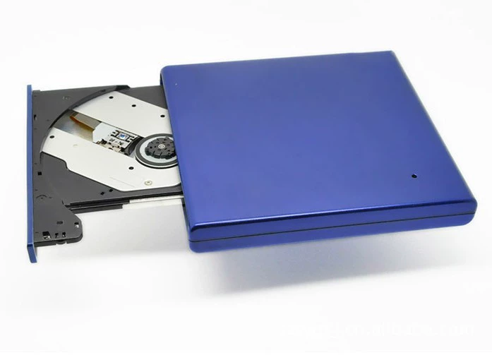 Внешний USB DVD-привод, портативный оптический DVD±RW рекордер, лоток USB 2.0, 8× DVD / 24× CD