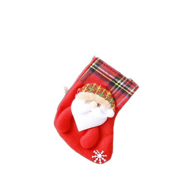 かわいいミニクリスマスソックスクリスマスツリー装飾ペンダントクリスマスソックスキャンディーバッグクリスマス小さなギフトペンダント卸売|undefined