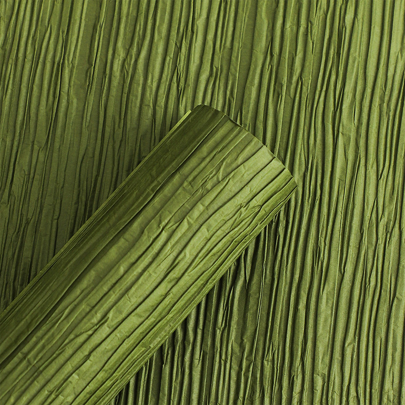 Papel de textura plegado buquete de papel de embalaje florista materiales materiales de embalaje floral hechos a mano papel de envoltura de flores