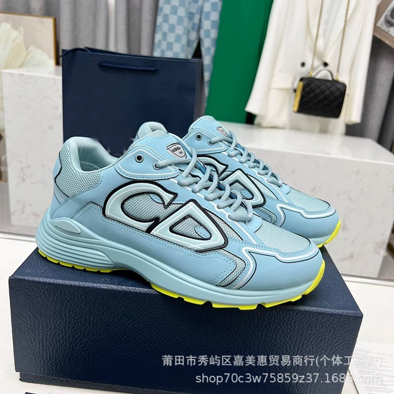 Zapatillas Deportivas Blancas Versátiles y Casuales con Aumento de Altura, Exclusivas para Europa y América, con Cordones, para Parejas, Modelo B30