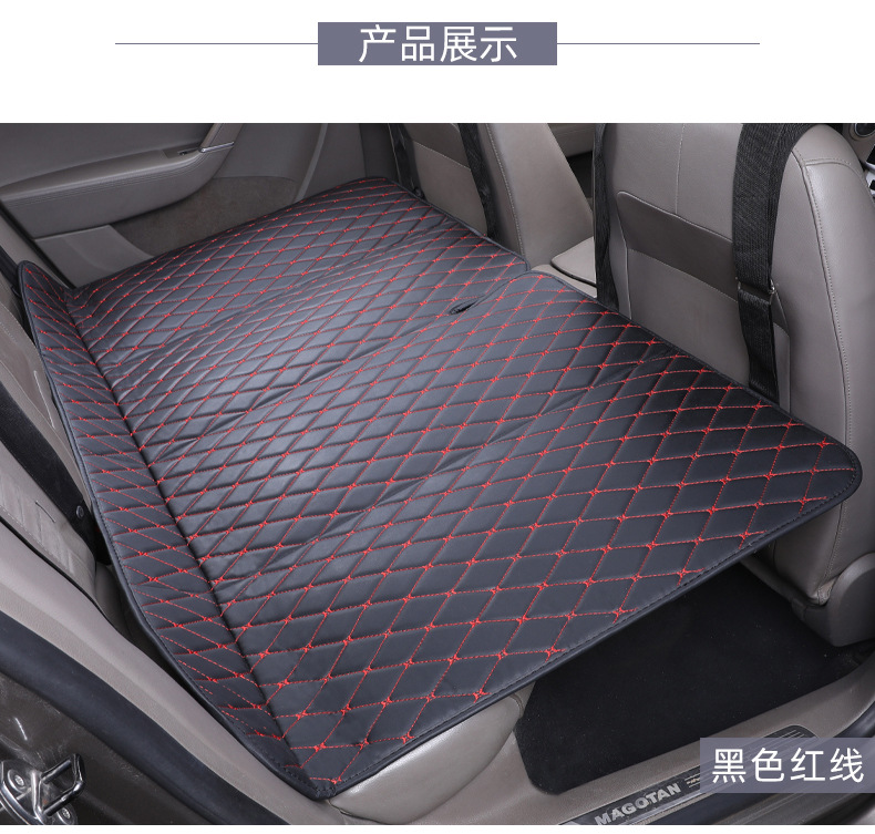 Car Rear Seat Folding Bed Car SUV Rear Sleeping Mat Travel Mattress Car Sleeping Artifact Foldable