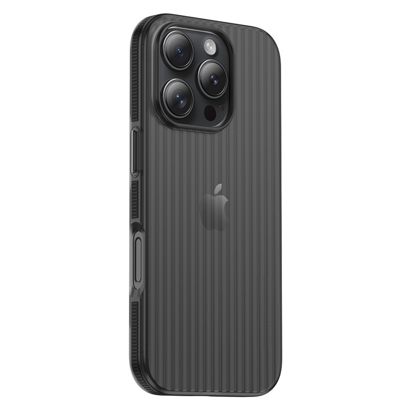 适用iPhone17pro手机壳瓦楞防滑条苹果16pro冰雾磁吸防摔15保护套|undefined