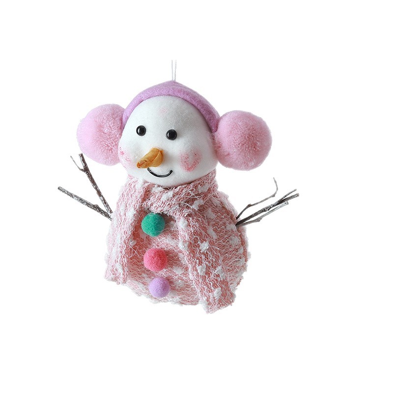 Nuevos productos transfronterizos INS bolas de Navidad rosas colgantes de árboles de Navidad adornos de muñecos de nieve de Navidad adornos de Navidad image 5