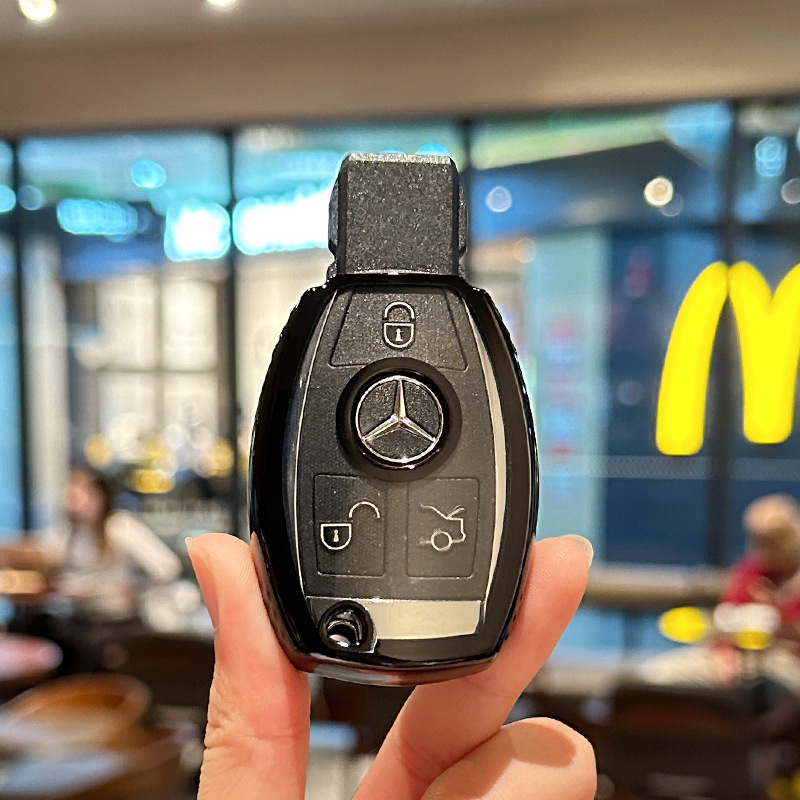 메르세데스-벤츠 B [투명 블랙] 싱글 키 세트