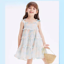 Ůͯѩ����������ȹ2025�ļ��¿�ŮСͯ����ȹ�����Yͯ�b24B15