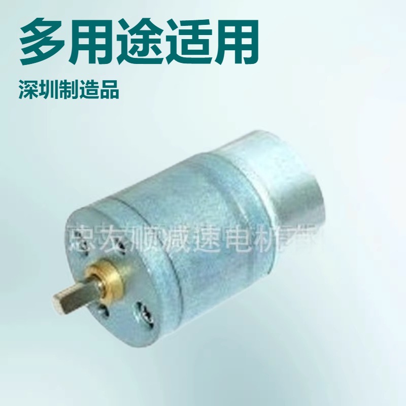 微型直流减速 按摩器 25GA370/310 卷发器 成人用品调速电机