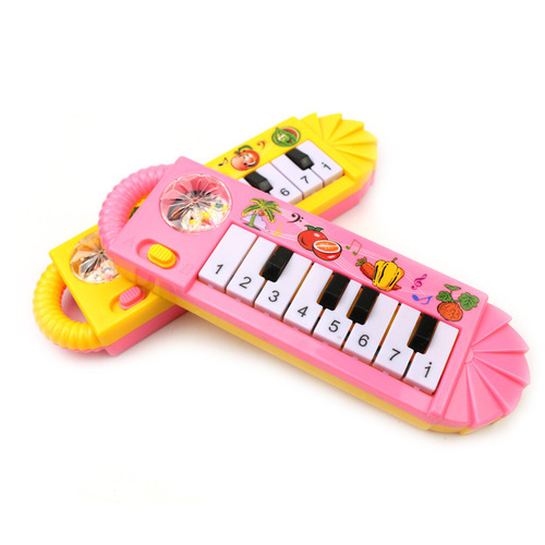 Creative electric music simulation guitar electronic organ toys children's educational early education toys street stall supply wholesale