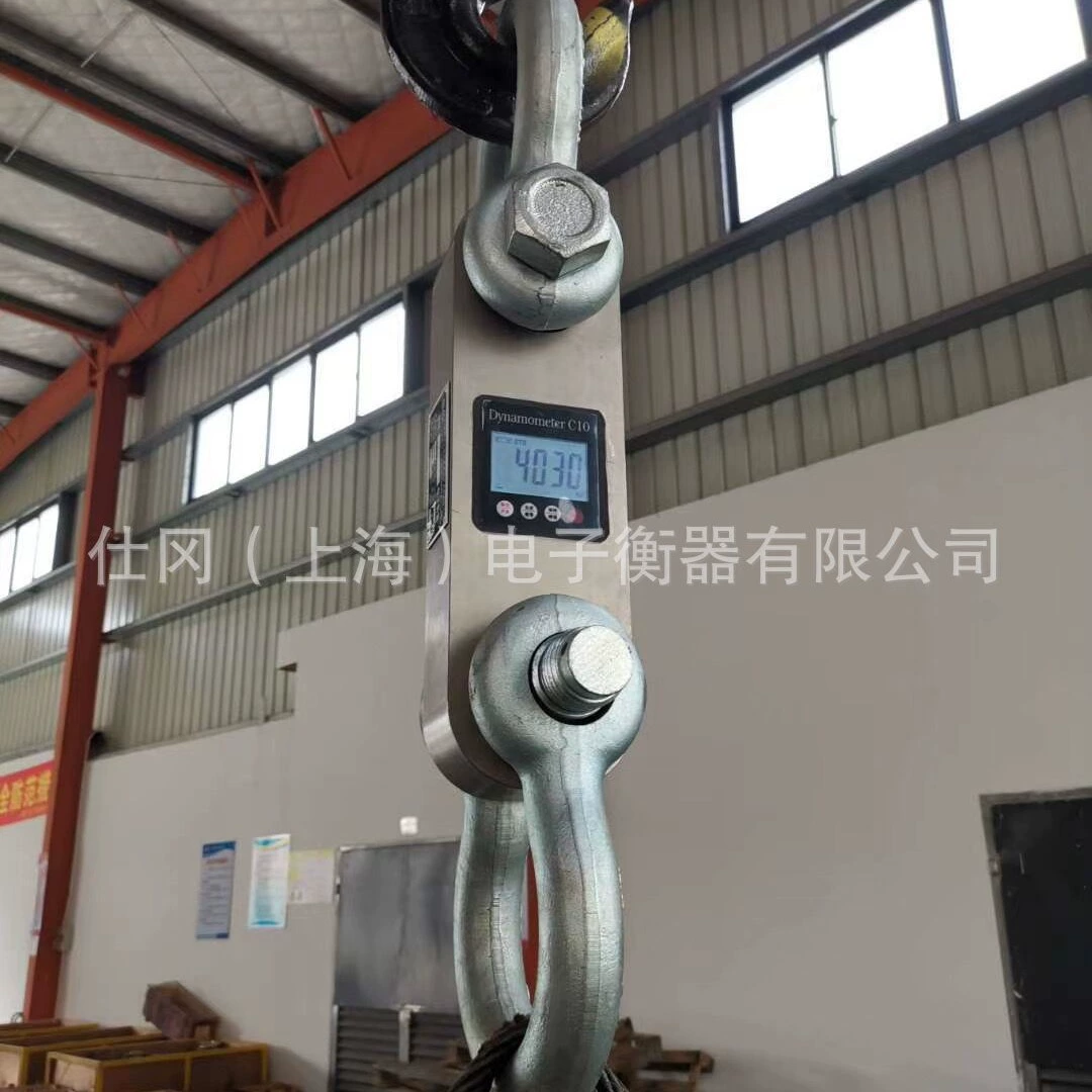 Южноафриканский английский динамометр с цифровым дисплеем - цифровой измеритель натяжения 10000KN с прямым считыванием, беспроводной двойной дисплей с одним дисплеем, скоба опционально