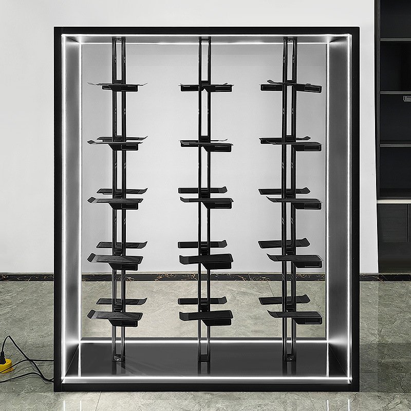 Shopping shoe rack