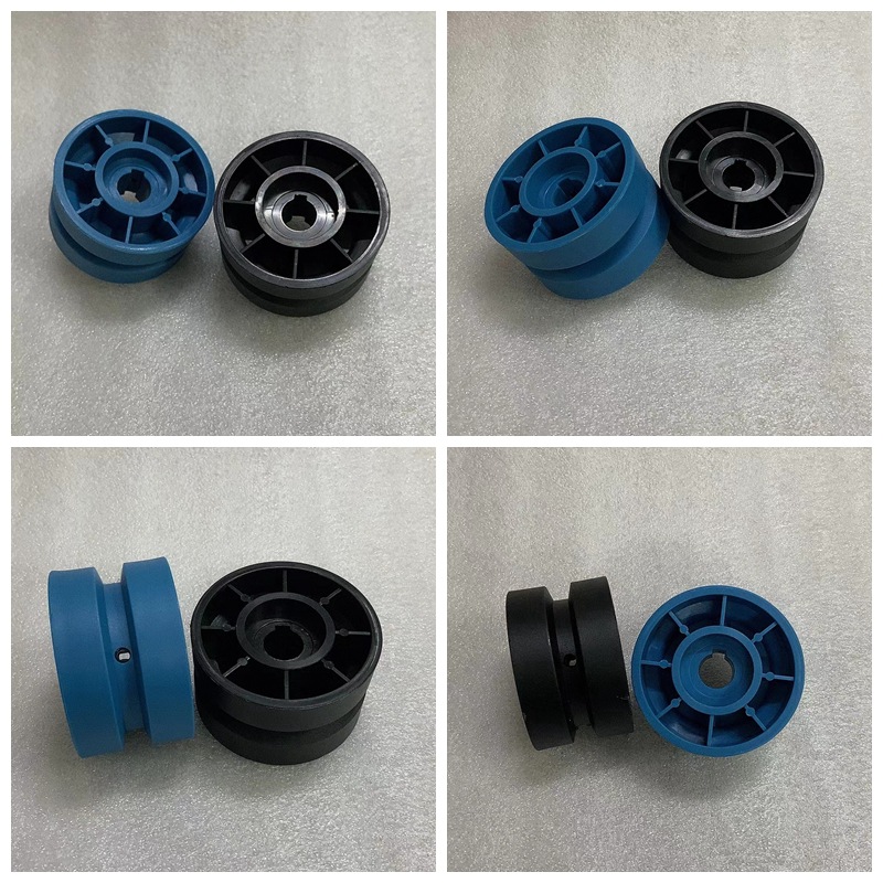 工装板80厘主托轮 组装线头轮 工装板小孔皮带轮 孔径17
