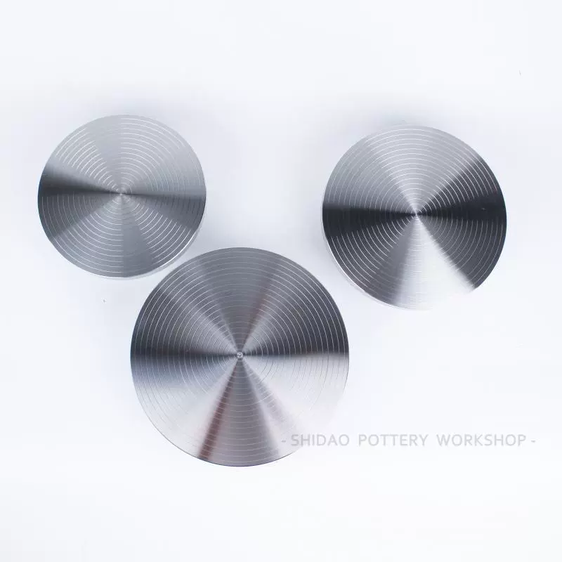 Оптовая скульптура поворотный стол керамический поворотный стол алюминиевый сплав двусторонний доступный алюминиевый поворотный стол живопись глиняная скульптура дисплей