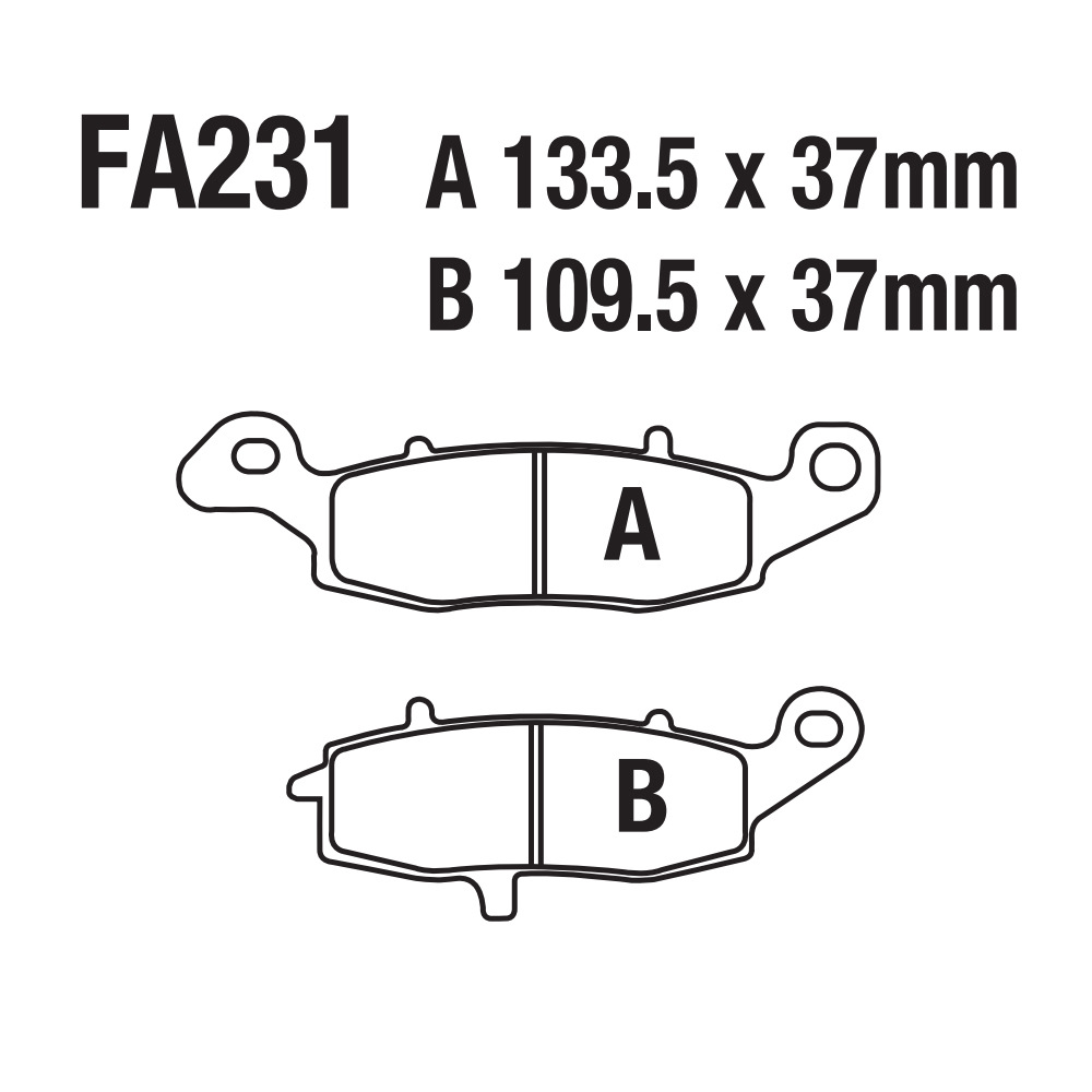 Motocicleta placa de freno placa de freno placa de freno placa de freno piel ATV playa FA231 brisa de primavera 650 VN1700