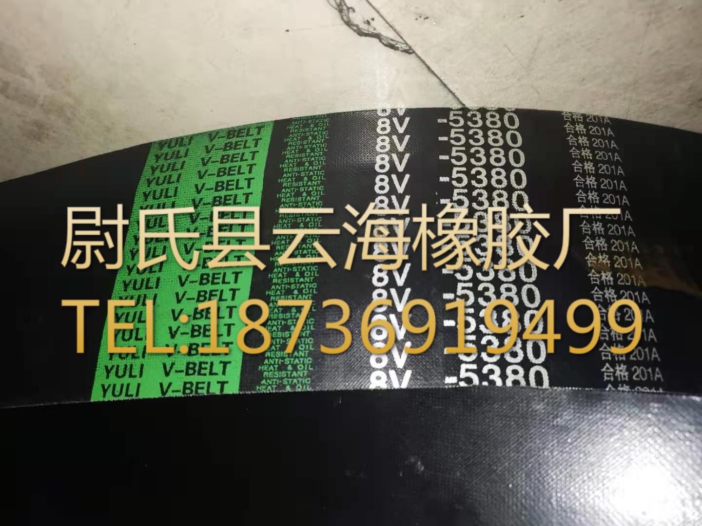 8V联组-5380 窄V联组带  8V联组三角带  机电设备用8V联组三角带