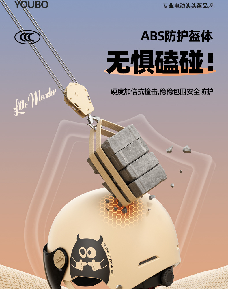 3C Certified Electric Vehicle Helmet Couple All-Season Universal Battery Motorcycle Men's Half Helmet Safety Helmet Factory Wholesale