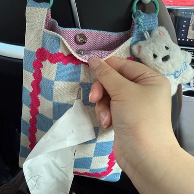 bag, car tissue box, car – Car tissue box/set