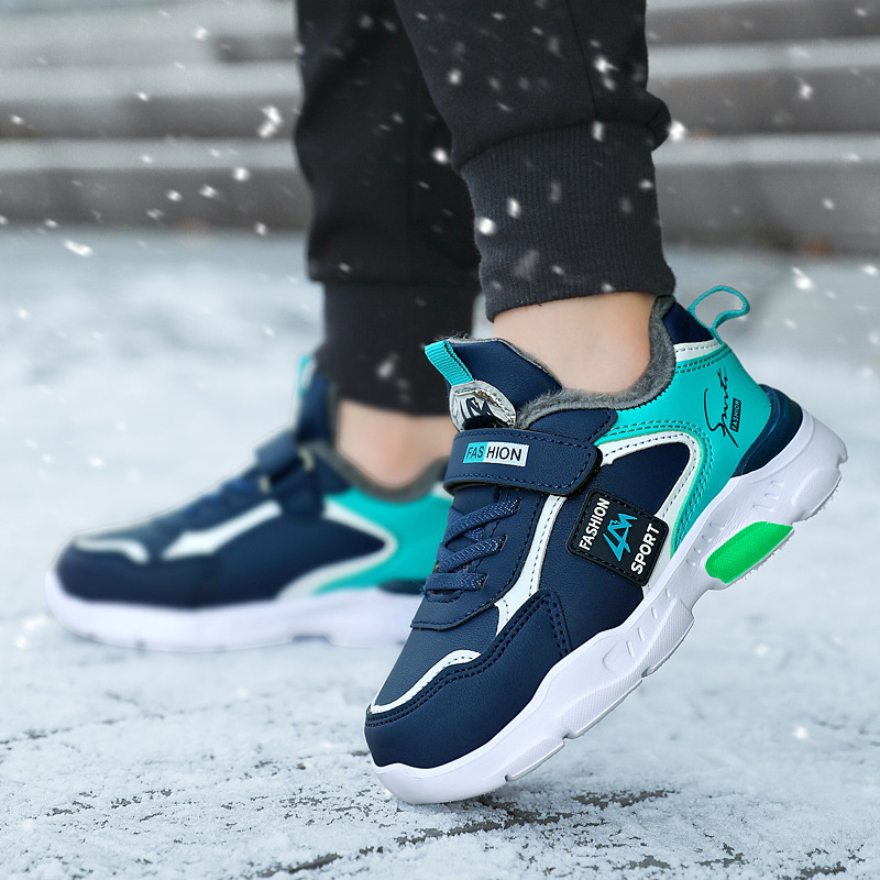 1910 comercio exterior invierno calzado de algodón para niños calzado de algodón