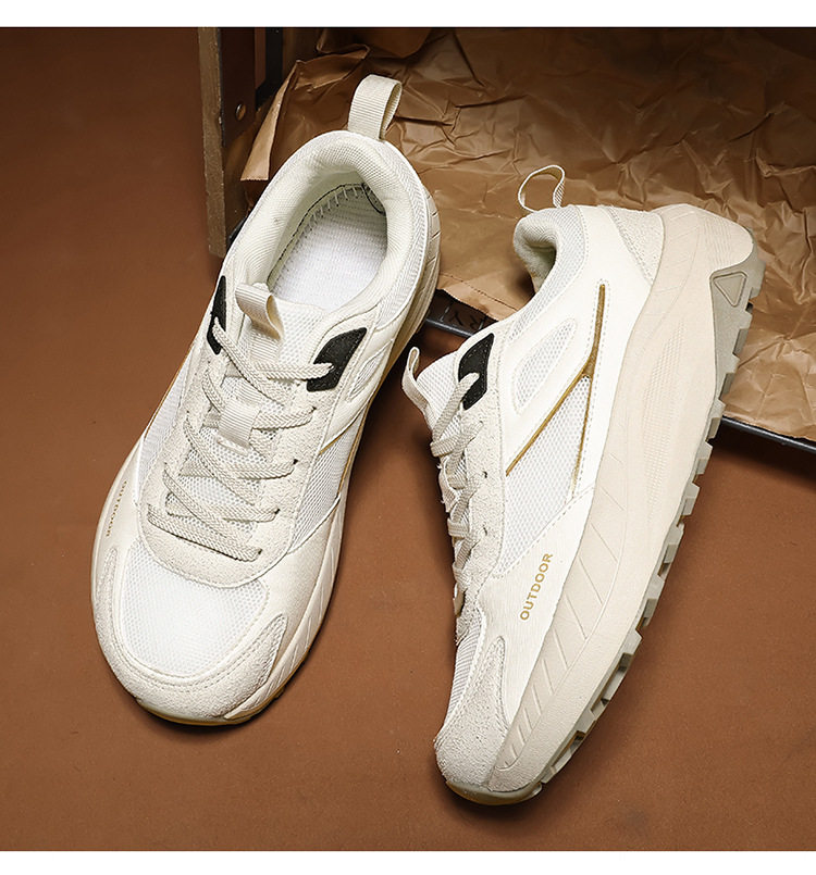 Giày thể thao nam cỡ lớn form rộng 4E đế dày nhẹ, giày sneaker cổ thấp thoáng khí — K 806m màu, K806 màu đen, K806 xanh quân đội chi tiết 28