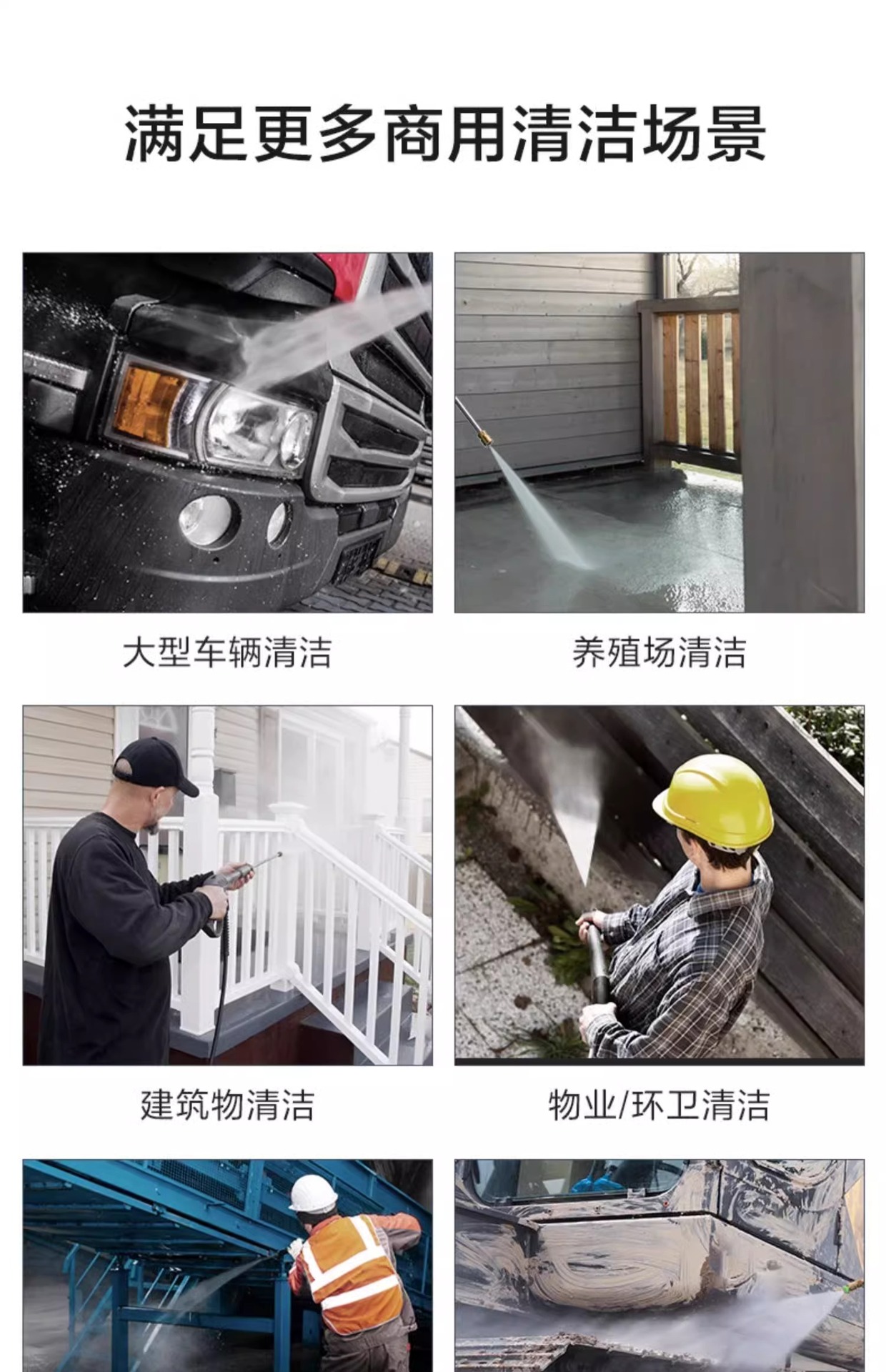 Yili Commercial High Pressure Car Washer 9022/9026 All Copper Motor Car Wash Farm Floor Wall Cleaning Machine