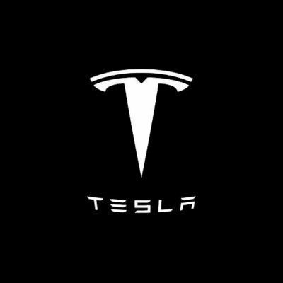 For Tesla welcome lamp model3 modelX modelS modified decorative door projection atmosphere LED light (Other lights) - style-01