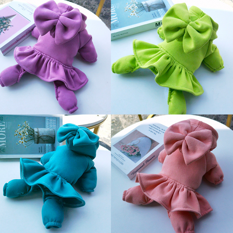 Ropa para perros y gatos para otoño e invierno, vestidos para perros de cuatro patas, suministros deportivos para gatos, Corgi para perros medianos tipo Bulldog Francés Teddy.