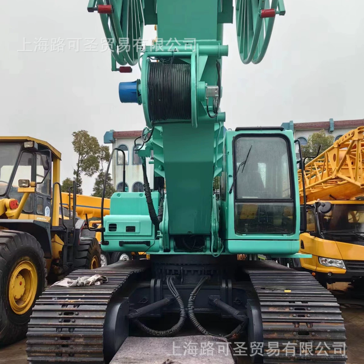 Низкая цена, бывшая в употреблении машина для обработки канавок SG35A, автомобильный гусеничный кран, различные стили, специальная поставка в Шанхае Jinshan