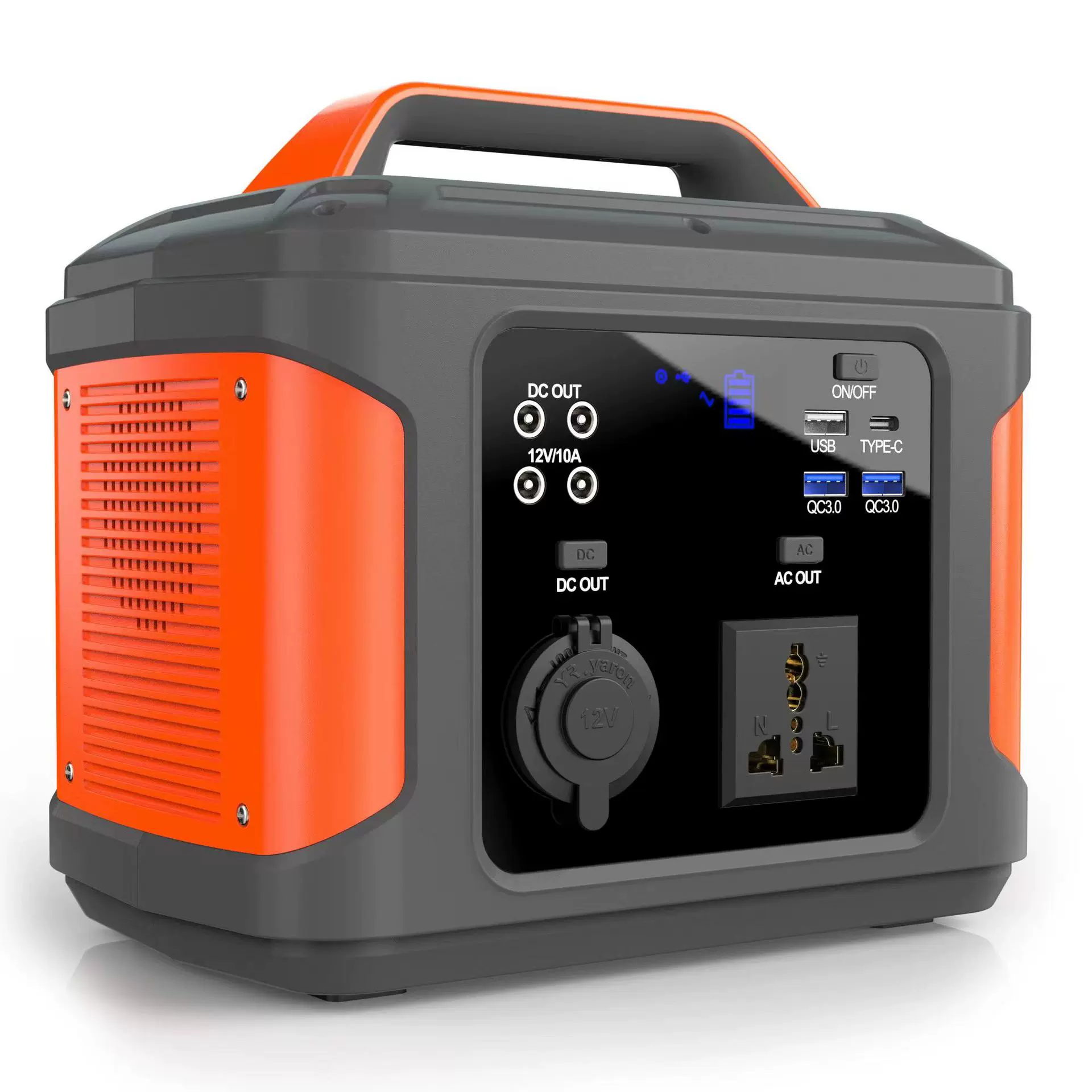 300W万能规220V/110V正弦波太阳能户外电源储能户外应急电源锂电