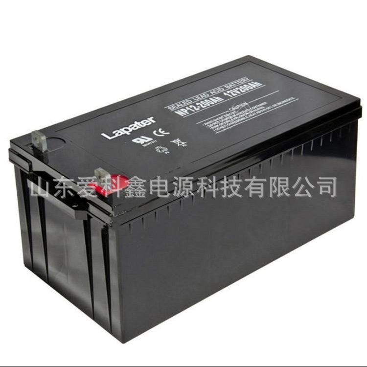 Lapater拉普特蓄电池NP12-200AH 12V200AH UPS直流屏机房外接电池