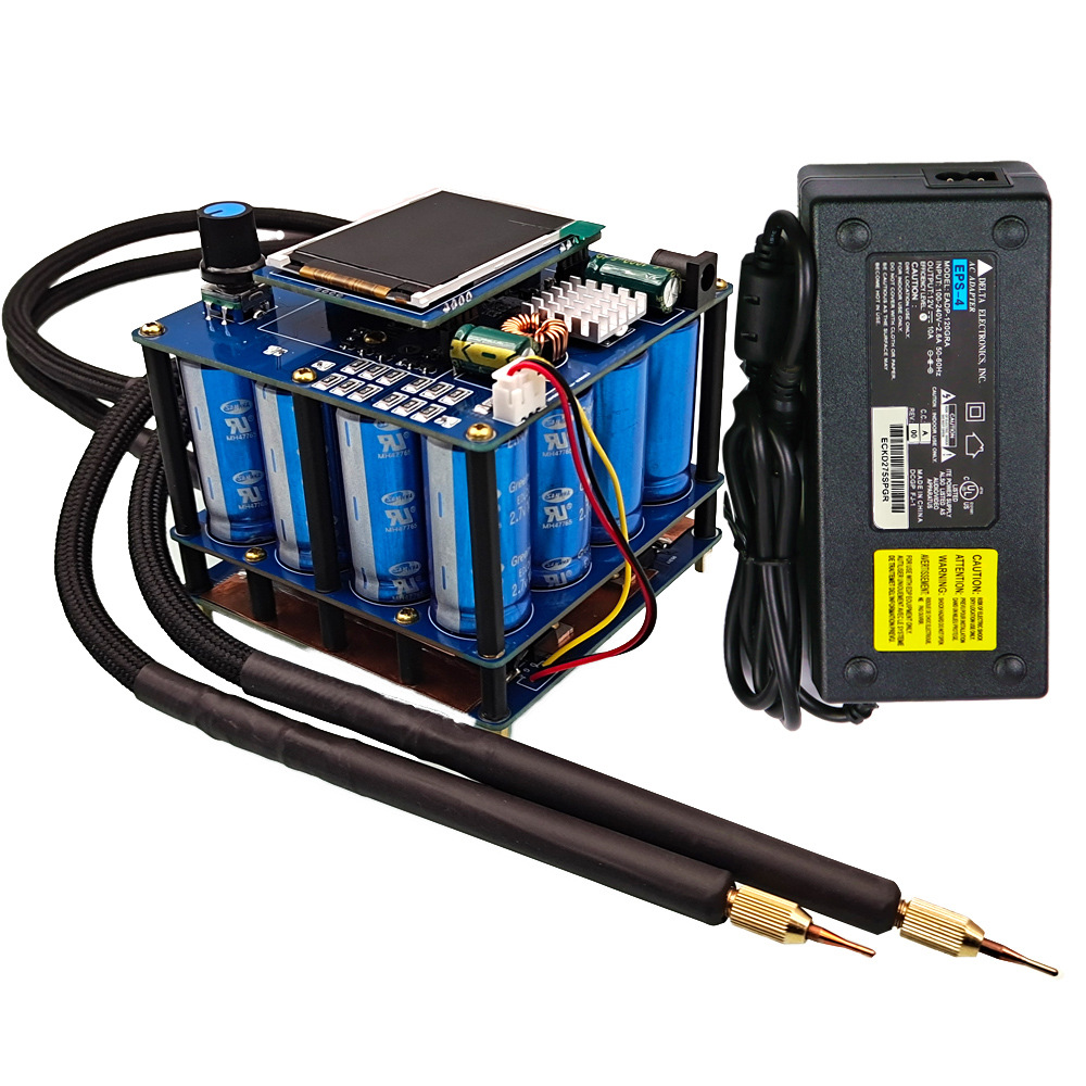 储能点焊机小型家用碰焊机自动焊手持大功率控制板16节法拉容集成