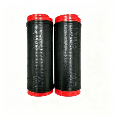 Electric vehicle handlebar covers, pull-out motorcycle handlebar covers, silicone anti-slip wear-resistant brake grip covers, universal (Motorcycle Handle Cover) - black-snowflake-pattern-1-pair-of-handle-covers