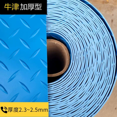 Avtomobil döşəmə paspasları – general car mat van compartment - blue-herringbone-thickened-beef-tendon-23mm-06-meters-wide-1-meter-long