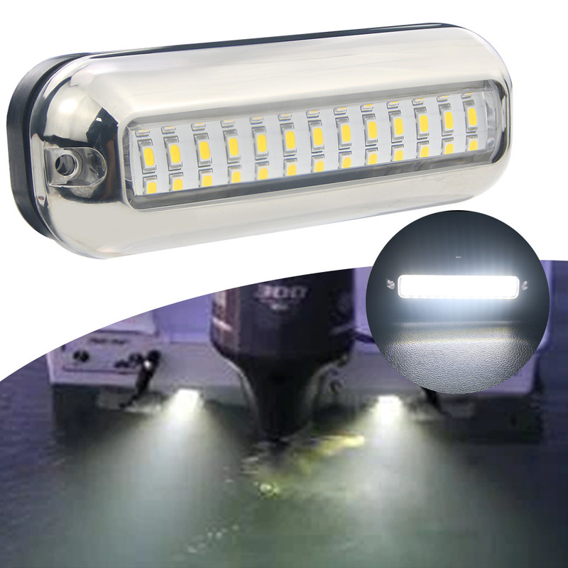Cross-Border Popular Led Yacht Stainless Steel Underwater Light Underwater Light Stainless Steel 316 White Light 12/24V Cross-Border Popular Led Yacht Stainless Steel Underwater Light Underwater Light Stainless Steel 316 White Light 12/24V