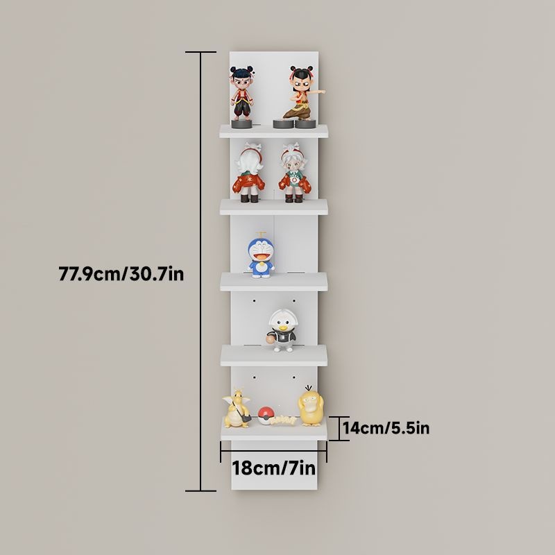White five-layer floating frame-8mm
