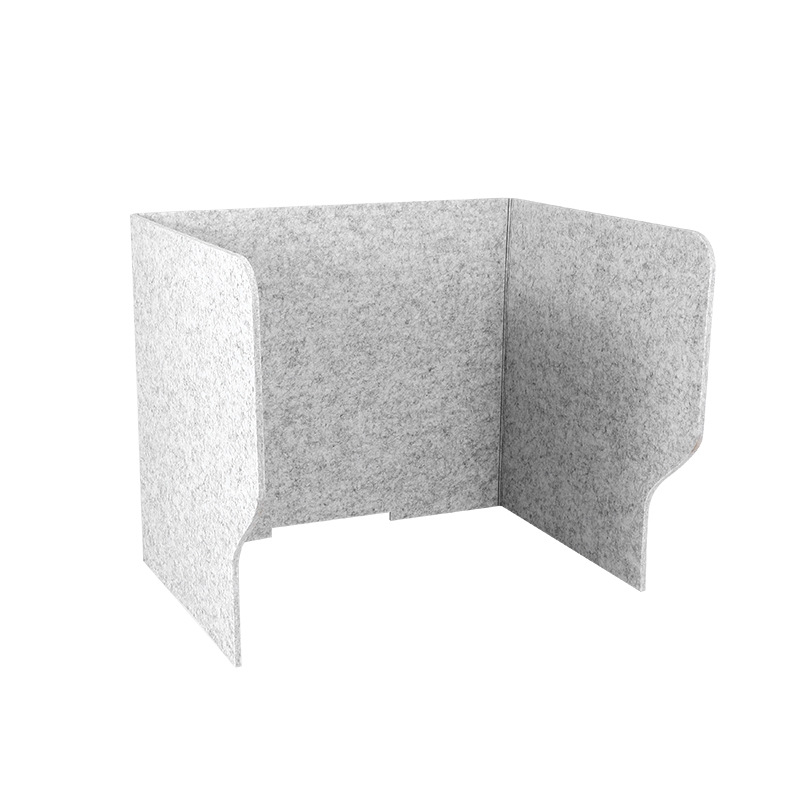 Pantalla de escritorio de color anti-espuma sin punzonado de fábrica partición de la Mesa del estudiante partición de la mesa de comedor deflector absorbente de sonido