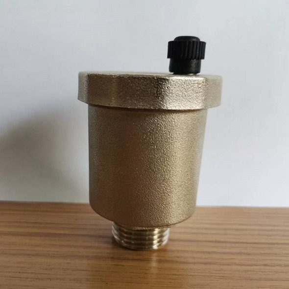 意大利黄铜镀镍空调自动排气阀