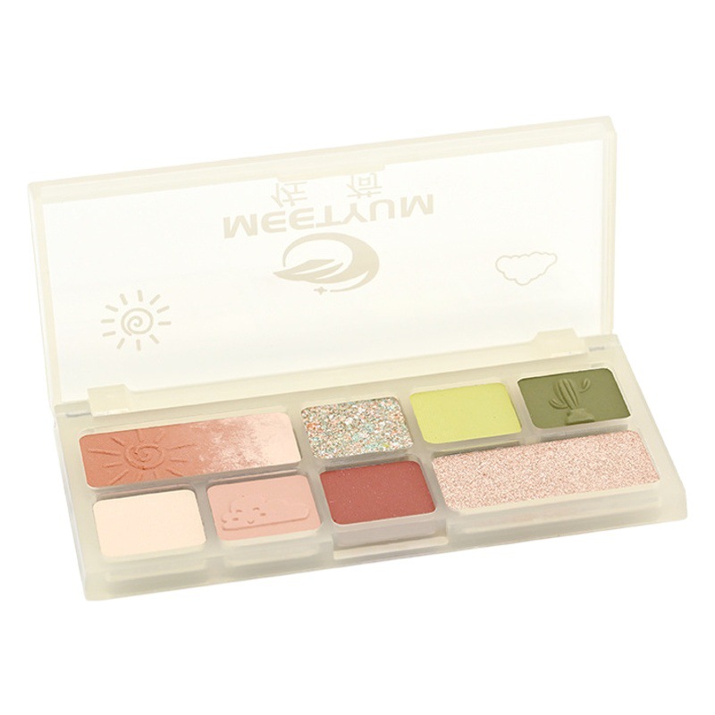Mgl Macaron 25-Color Eyeshadow Palette Glitter Rainbow Cosplay Colorful Eyeshadow Palette Matte Shimmer Dopamine Stage
