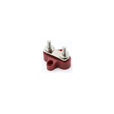 duty single double wire terminal | Power supply, ignition system accessories - m6-double-terminal-bolt-red-one