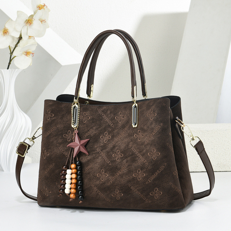 Hermosas estrellas colgantes bolsos de mano diarios ociosos de moda mochilas temperamento versátil bolsos de hombro Handbag