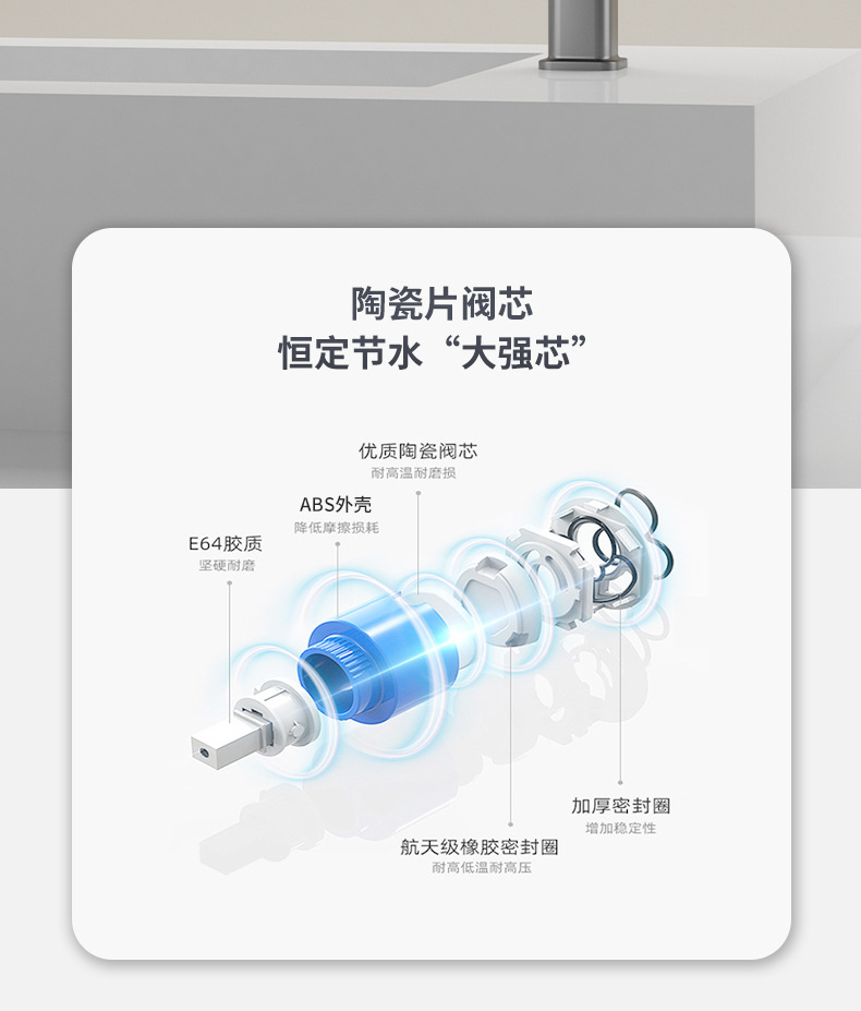 Cross-border Feiyu kitchen faucet trough, pull-out cold and hot splash-proof sink, universal rotating stainless steel undefined