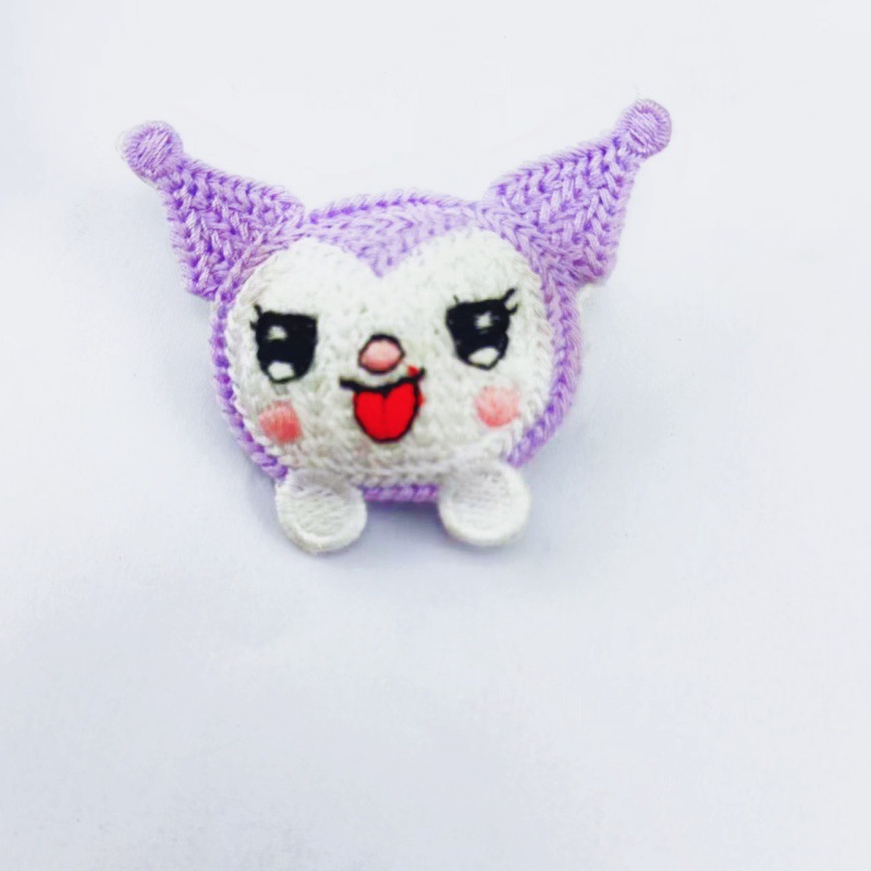 Nuevo clip de cabello de dibujos animados para niños todo incluido en tela lateral rotura clip de cabello de cabeza posterior clip de cabello adorable adornamiento de cabello de perro jade Gui image 11