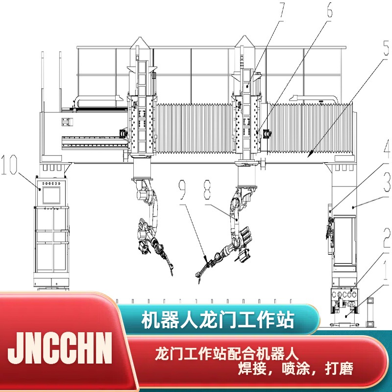 机器手用龙门吊臂悬臂 单轴龙门架双轴龙门架 龙门架 订金