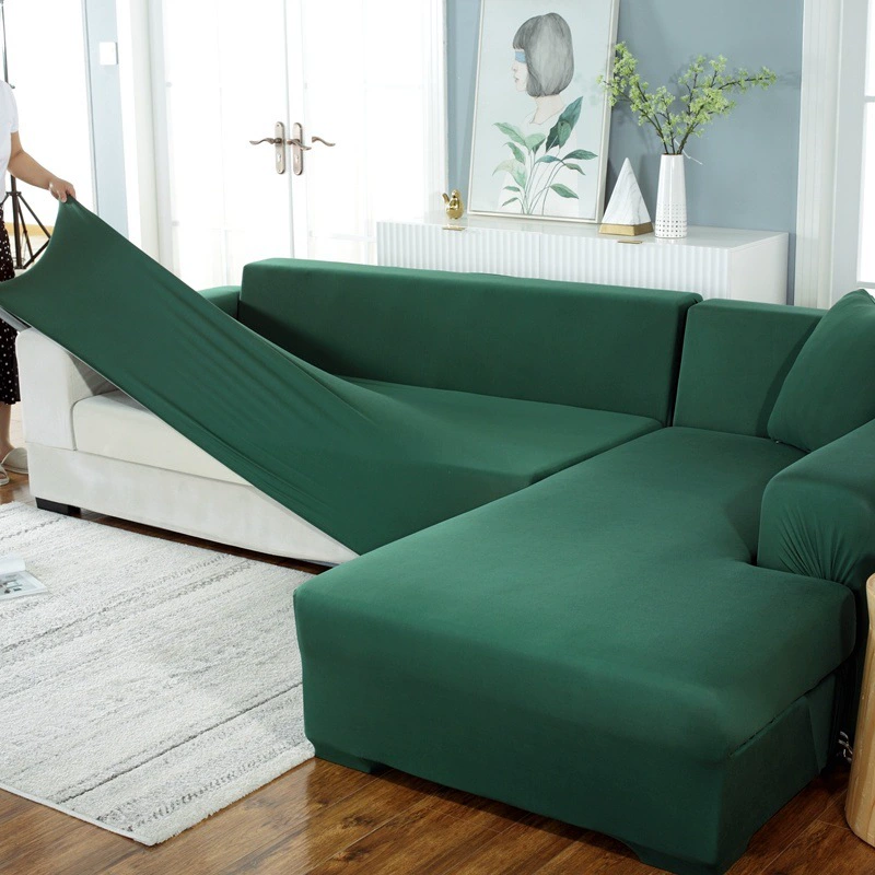 Sofa Cover Elastic Universal, Thickened Stretch Slipcover, Simple Elegant Design, Multi Sizes