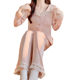 Pajamas for women Spring and Autumn sweet cute princess style court 2023 new artificial silk suit home wear Ice Silk