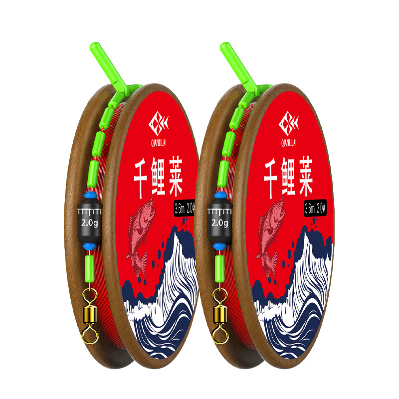 Jinhong conjunto de línea de artes de pesca conjunto de línea hecha a mano conjunto de línea conveniente conjunto de línea de artes de pesca Jinhong conjunto de plomo colgante personalización al por mayor