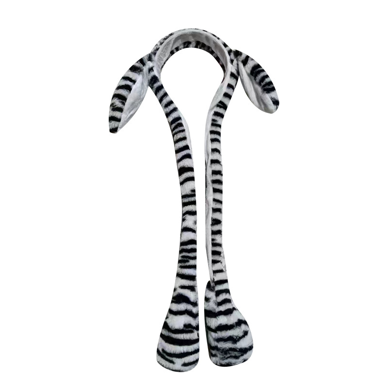 Nuevo sombrero de conejo brillante, orejas de Airbag de dibujos animados, Orejas de conejo móviles, diadema de celebridad de Internet, venta de juguetes lindos al por mayor