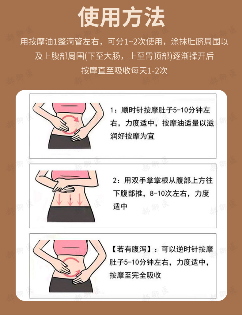 Children's TCM Abdominal Massage Oil for Spleen and Stomach Support 30ml specifications