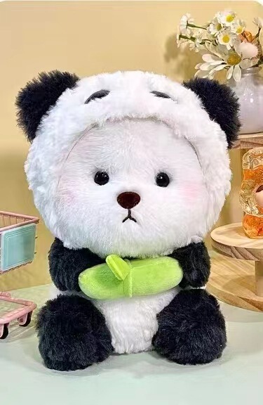 新款毛绒玩具八寸抓机娃娃可爱公仔地推摆摊婚礼抛洒礼品玩偶批发|undefined
