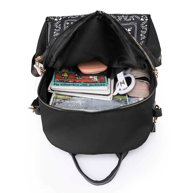 Trend backpack for leisure for traveling, for import, oxford cloth, wholesale