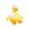 Yellow dress-up duck