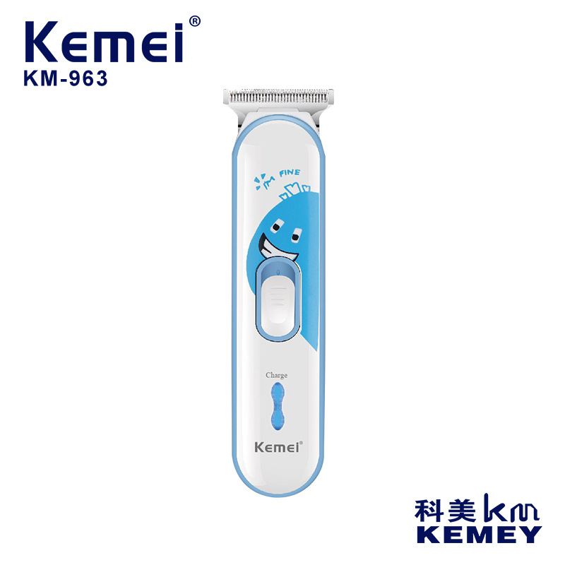 KEMEI Cortapelos para niños Kemei, pequeño mudo, cortapelos eléctricos ajustables para bebés, juego de herramientas de corte de pelo inteligente