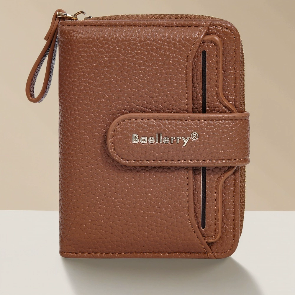 Baellerry новый короткий кошелек с узором «личи», мультикарточный кошелек для женщин